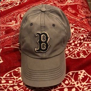 brown red sox hat